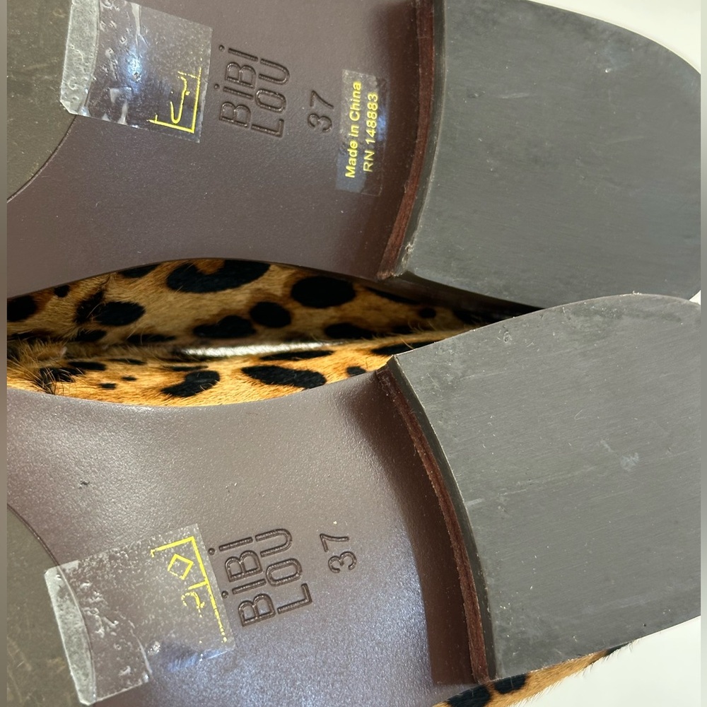 Bibi Lou Leopard Print Zagreb Loafers – Like New - Picture 11 of 14